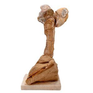 Angel Rock Sculpture OOAK 11 Inch Assemblage Christian Gift One Of A Kind